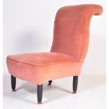 RETRO VINTAGE MID 20TH CENTURY BOUDOIR CHAIR