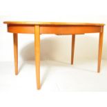 RETRO MID CENTURY TEAK WOOD DINING TABLE