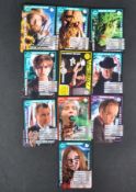 DOCTOR WHO - SERIES 5-7 - AUTOGRAPHED OFFICIAL TRADING CARDS