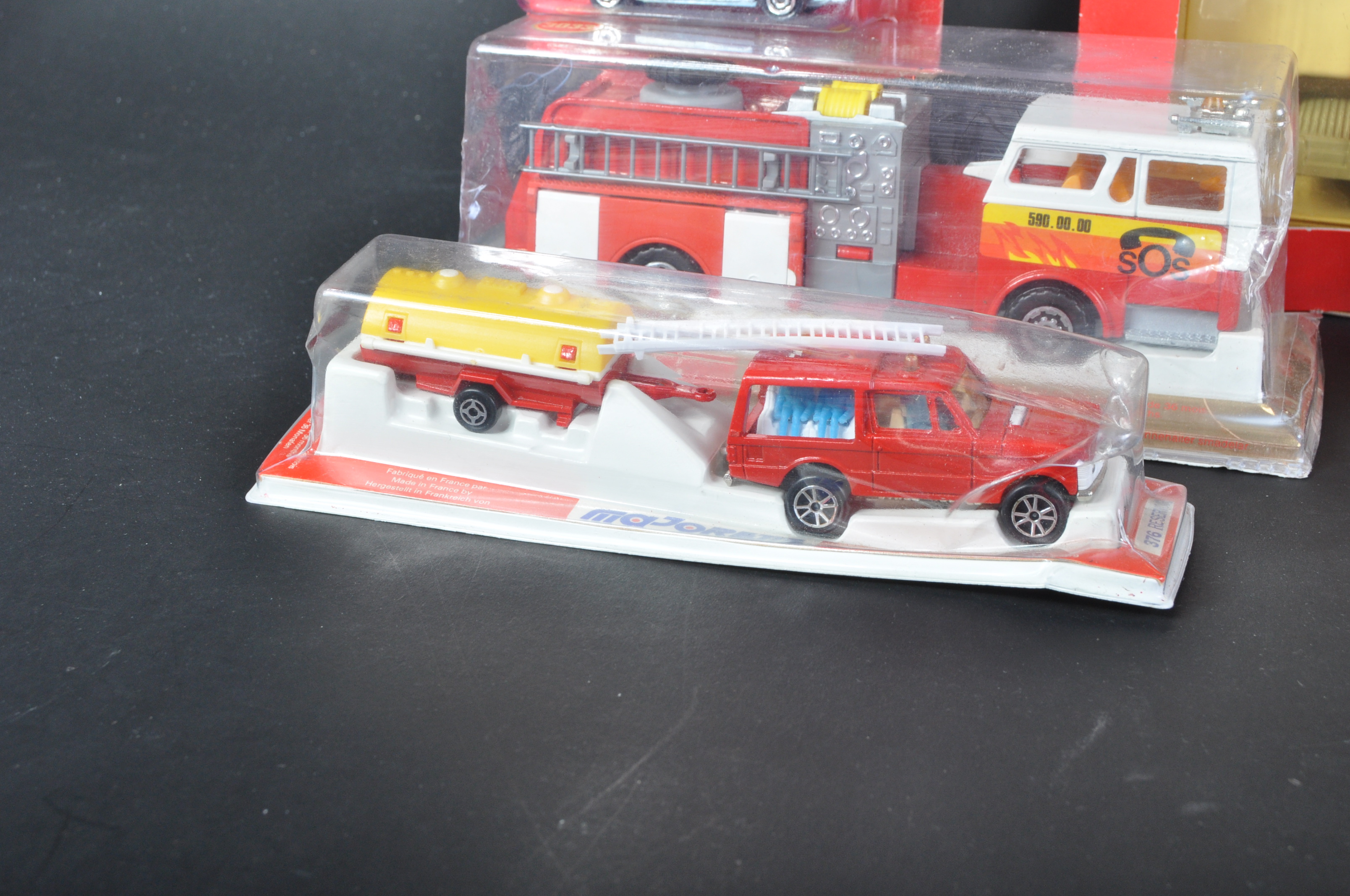 COLLECTION OF ASSORTED MAJORETTE DIECAST MODEL FIRE ENGINES - Image 2 of 8