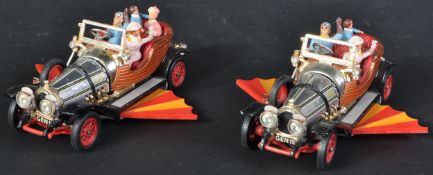 TWO VINTAGE CORGI CHITTY CHITTY BANG BANG DIECAST MODELS