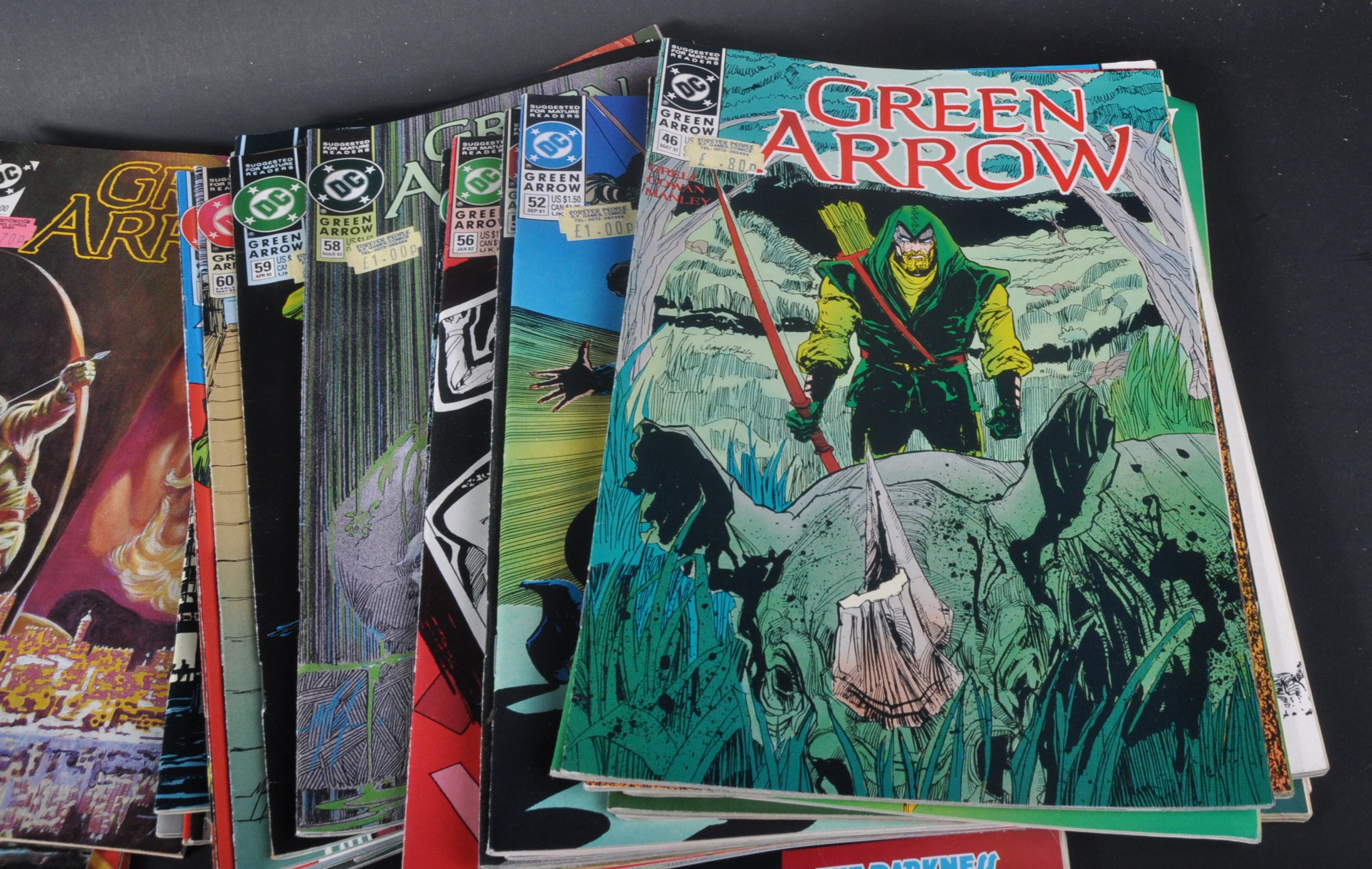 DC COMICS - GREEN ARROW - COLLECTION OF VINTAGE COMIC BOOKS - Image 5 of 6