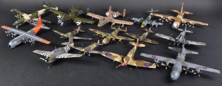 COLLECTION OF ASSORTED CORGI AVIATION DIECAST MODEL PLANES