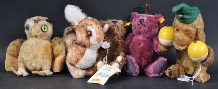 COLLECTION OF MINIATURE STEIFF TEDDY BEARS