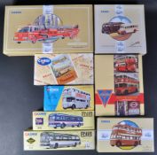 COLLECTION OF CORGI DIECAST MODEL BUSES