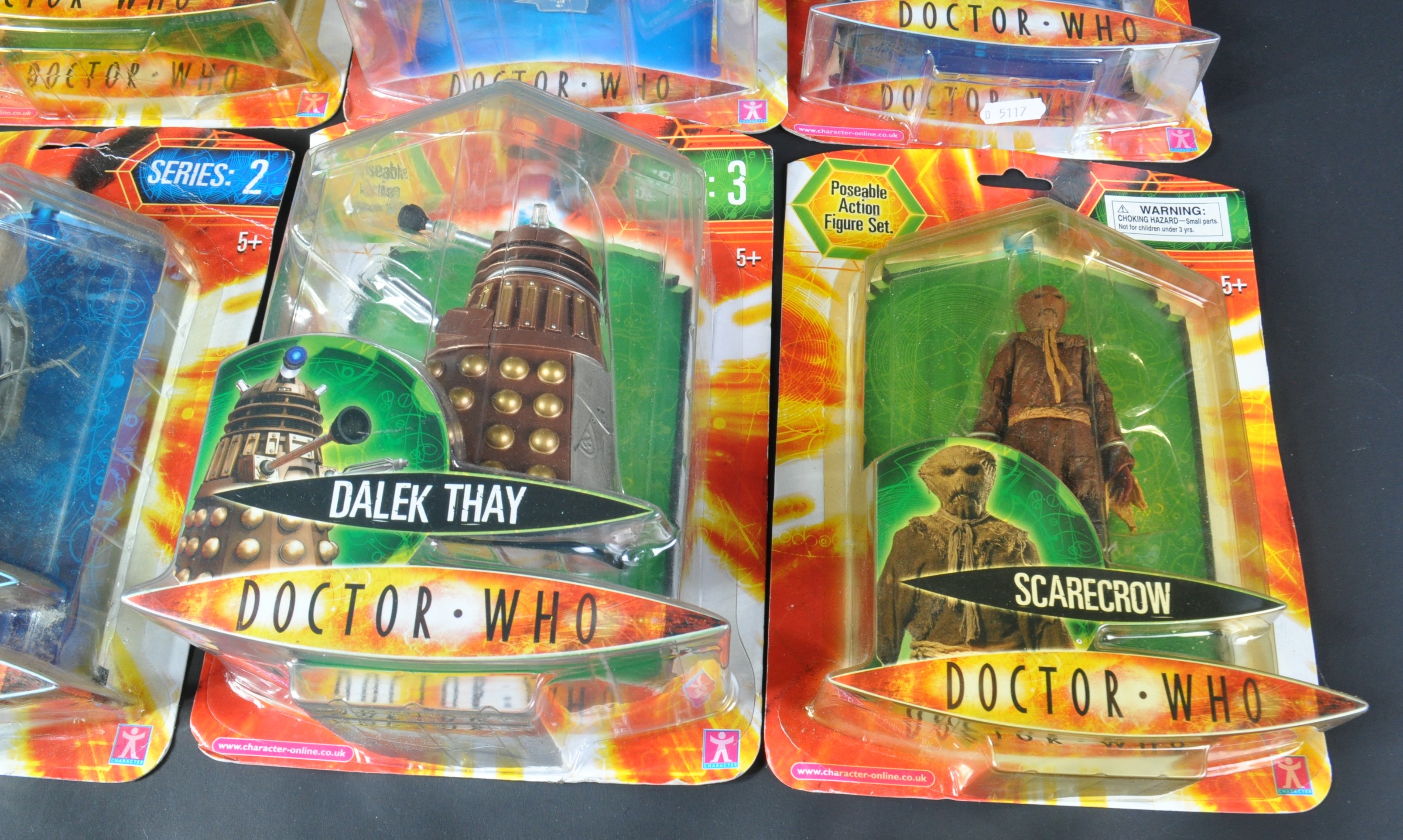 DOCTOR WHO - CHARACTER OPTIONS - COLLECTION OF ACTION FIGURES - Image 3 of 5