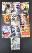 DOCTOR WHO - SERIES 1-4 - AUTOGRAPHED OFFICIAL TRADING CARDS