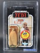 STAR WARS - GRADED VINTAGE MOC CARDED ACTION FIGURE