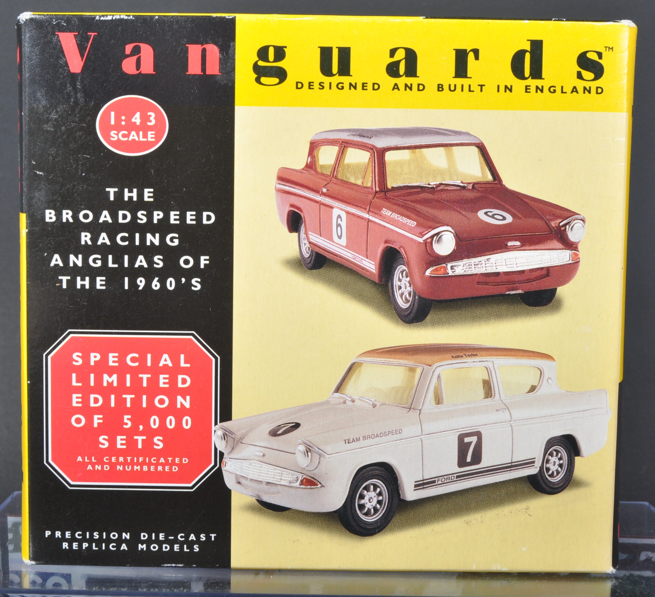 TWO 1/43 SCALE BROADSPEED INTEREST DIECAST MODEL CARS - Image 4 of 5
