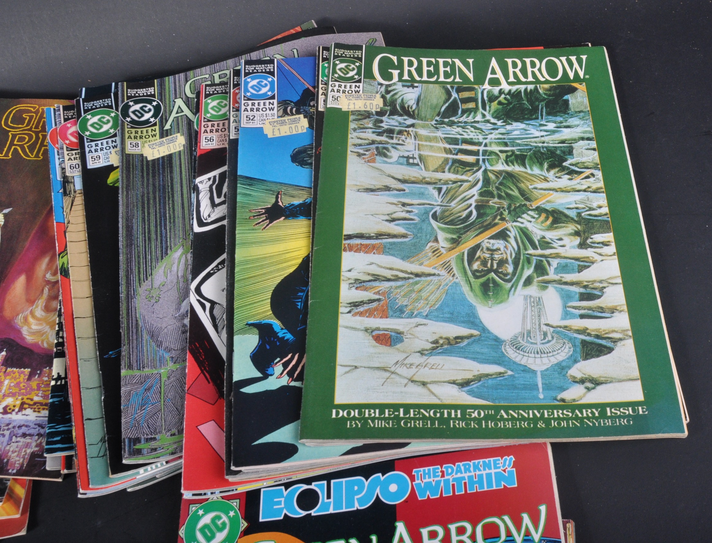 DC COMICS - GREEN ARROW - COLLECTION OF VINTAGE COMIC BOOKS - Image 6 of 6