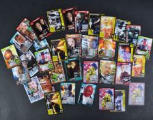 DOCTOR WHO - LARGE COLLECTION OF AUTOGRAPHED TRADING CARDS