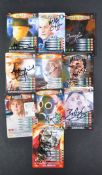 DOCTOR WHO - SERIES 1-4 - COLLECTION OF AUTOGRAPHED TRADING CARDS