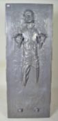 STAR WARS - LIFE SIZE HAN SOLO IN CARBONITE CHAMBER PROP