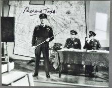 THE LANCASTER BOMBER - RICHARD TODD - AUTOGRAPHED PHOTOGRAPH