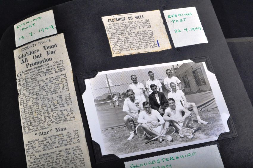 LOCAL INTEREST 1920S - 50S HANHAM TENNIS PLAYER SCRAP BOOK - Image 5 of 5