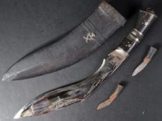 VINTAGE 20TH CENTURY GURKHA REGIMENT KUKRI KNIFE
