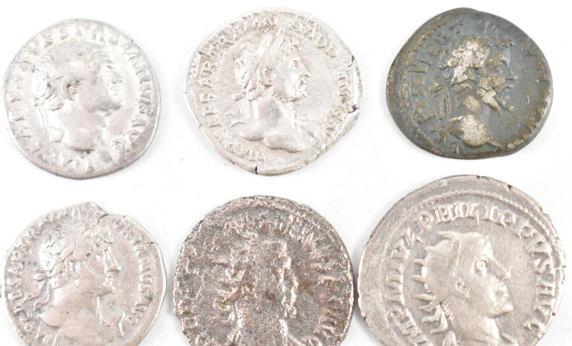 COLLECTION OF EIGHT ROMAN IMPERIAL COINS - Image 2 of 4