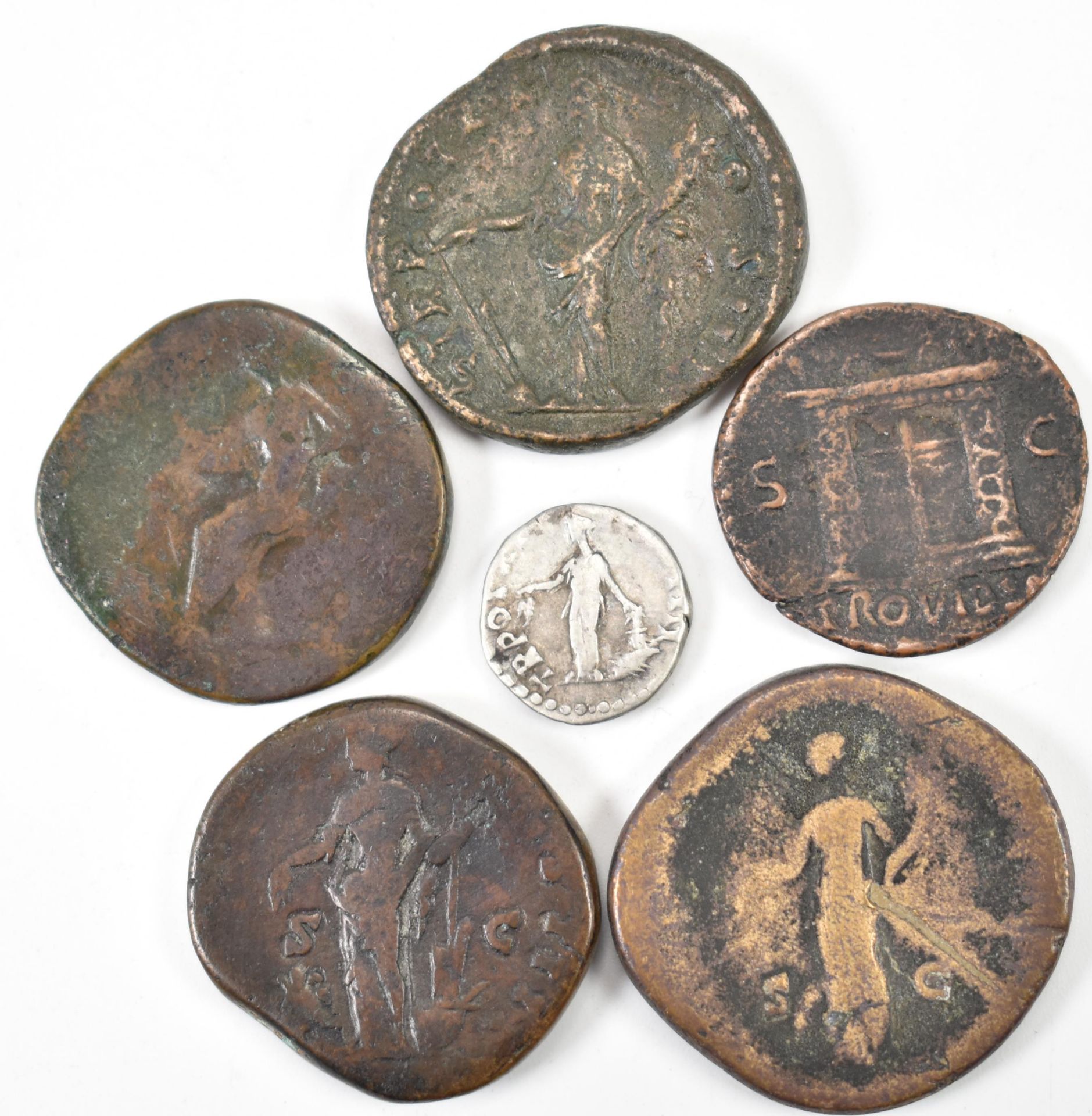 COLLECTION OF ANCIENT ROMAN COINS - Image 2 of 2