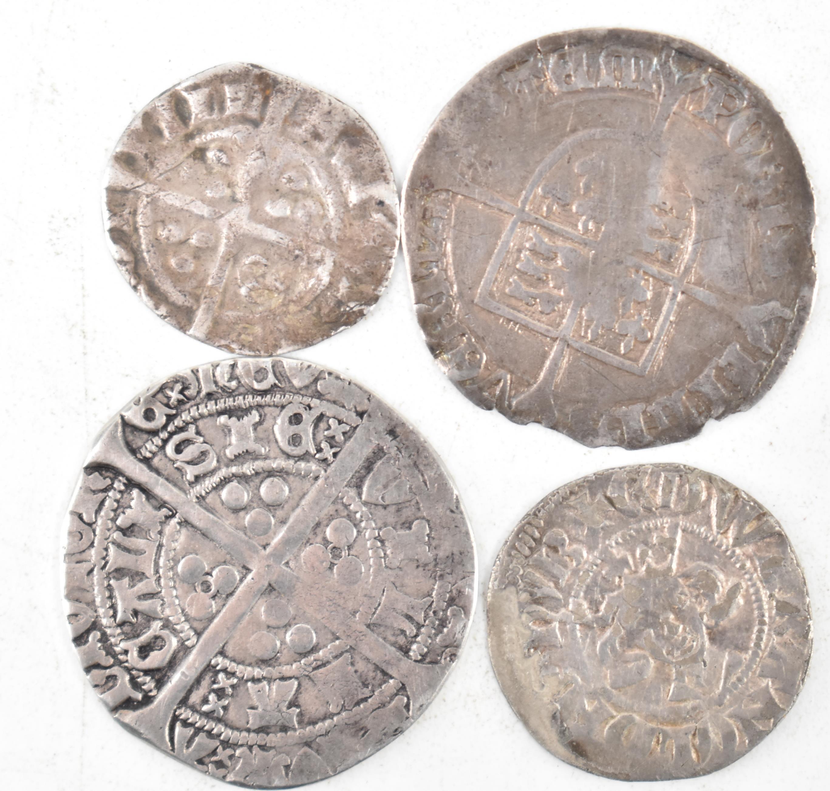COLLECTION OF FOUR MEDIEVAL 13TH CENTURY AND LATER COINS - Image 2 of 2