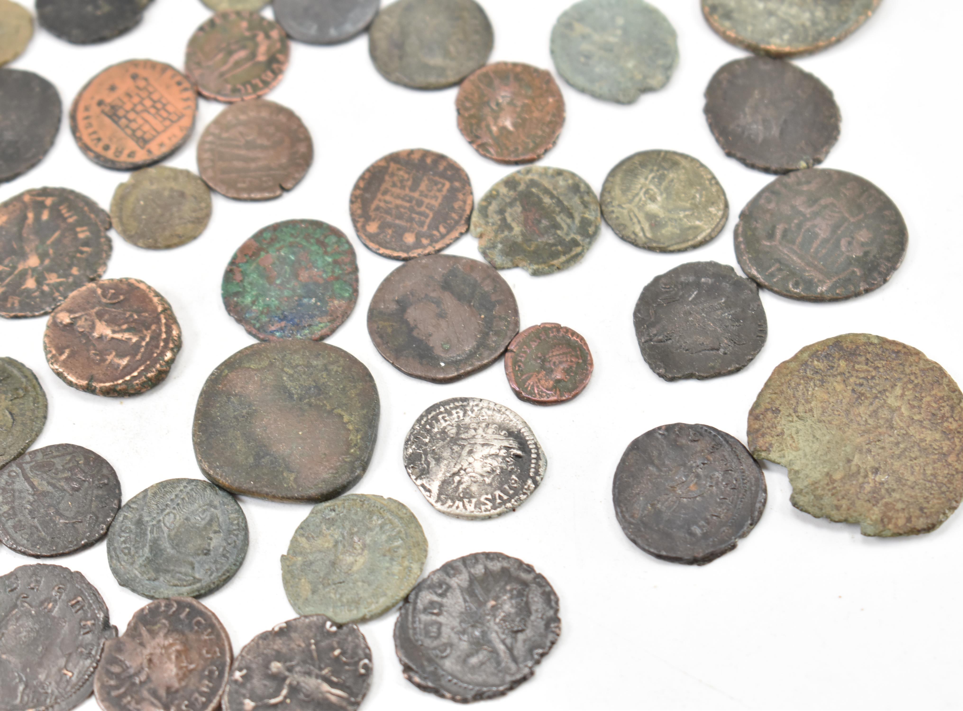 LARGE COLLECTION OF ROMAN INPERIAL AND OTHER COINS - Image 4 of 6