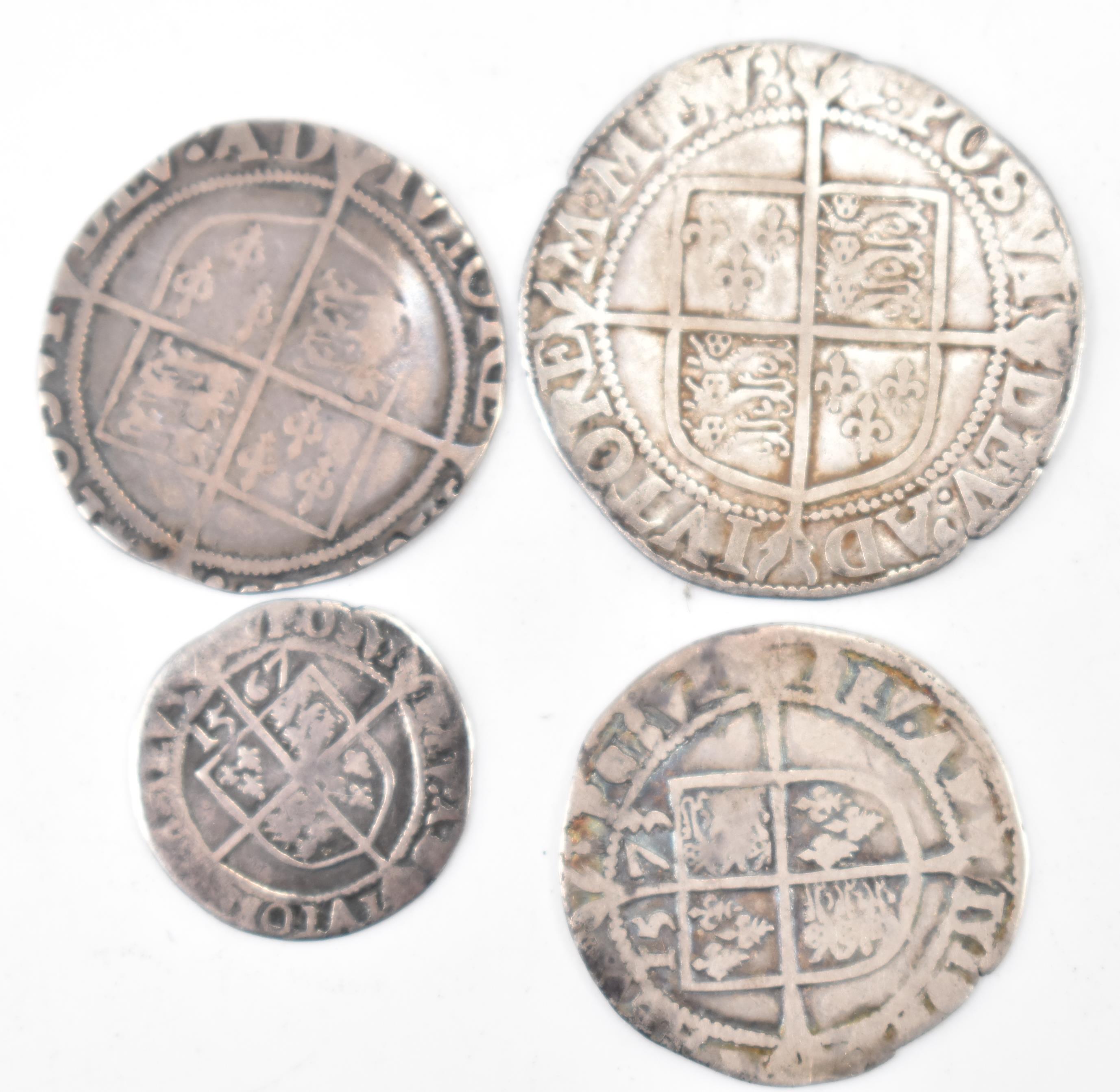COLLECTION OF FOUR ELIZABETHAN COINS - Image 2 of 2