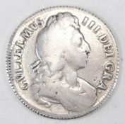 1696 WILLIAM III SILVER CROWN