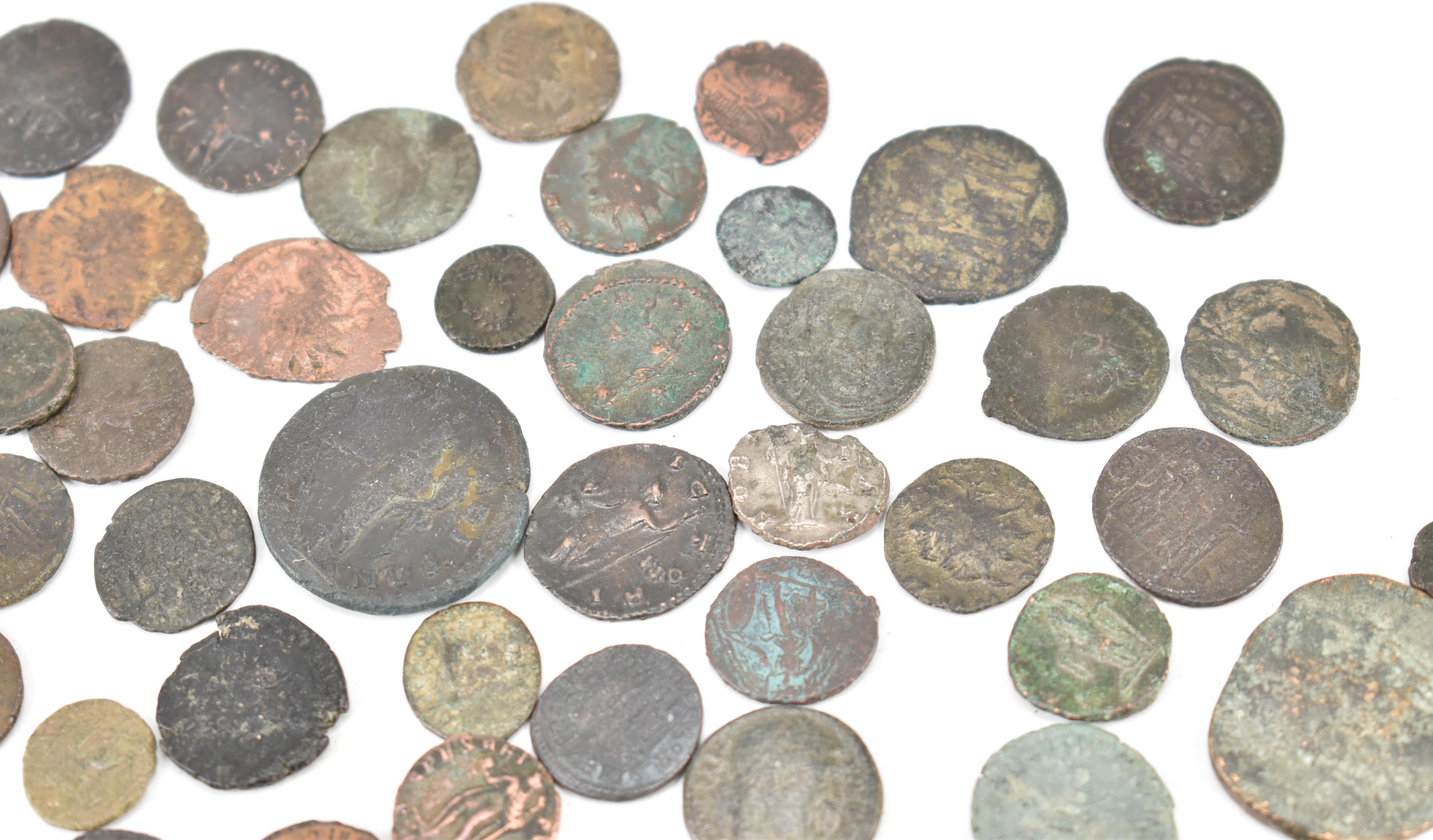 LARGE COLLECTION OF ROMAN INPERIAL AND OTHER COINS - Image 3 of 6