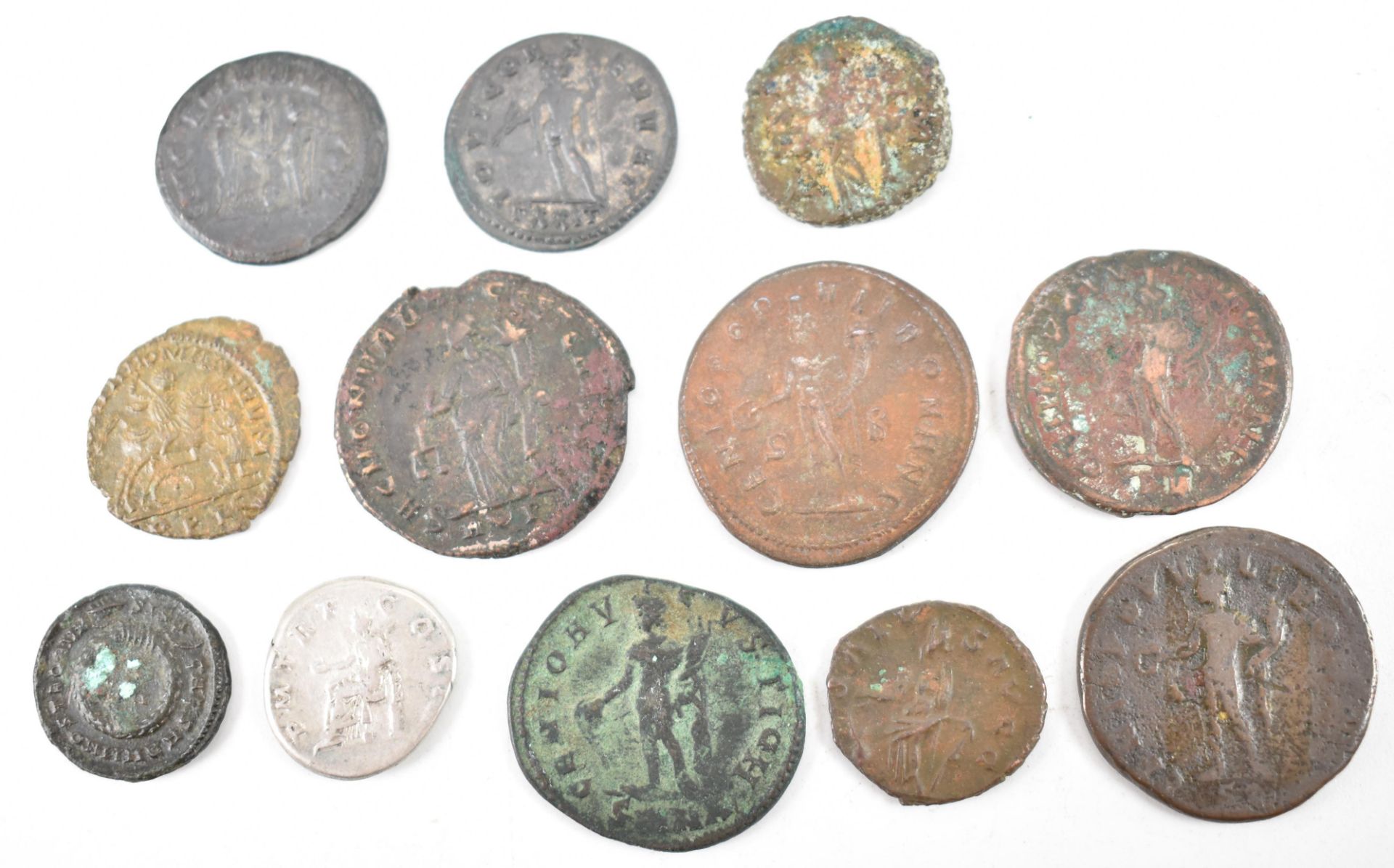 COLLECTION OF TEN ROMAN IMPERIAL COINS - Image 4 of 4