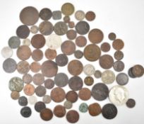 COLLECTION OF APPROX 70 WORLD & OTHER COINS