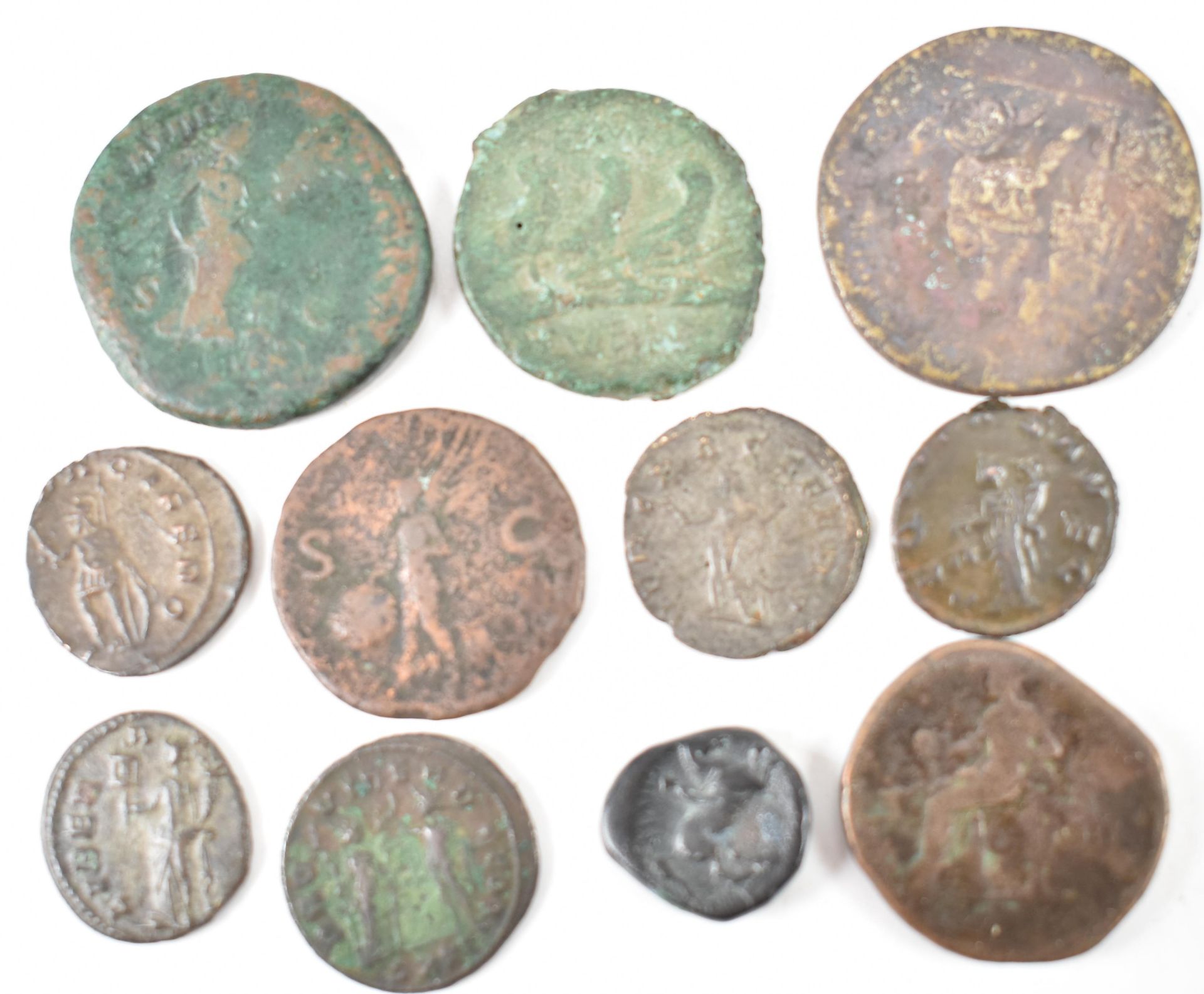 COLLECTION OF ELEVEN ROMAN IMPERIAL COINS - Image 4 of 4