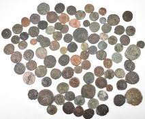 LARGE COLLECTION OF ROMAN INPERIAL AND OTHER COINS