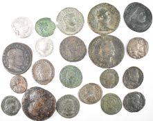COLLECTION OF ROMAN IMPERIAL AND CELTIC COINS