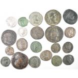 COLLECTION OF ROMAN IMPERIAL AND CELTIC COINS