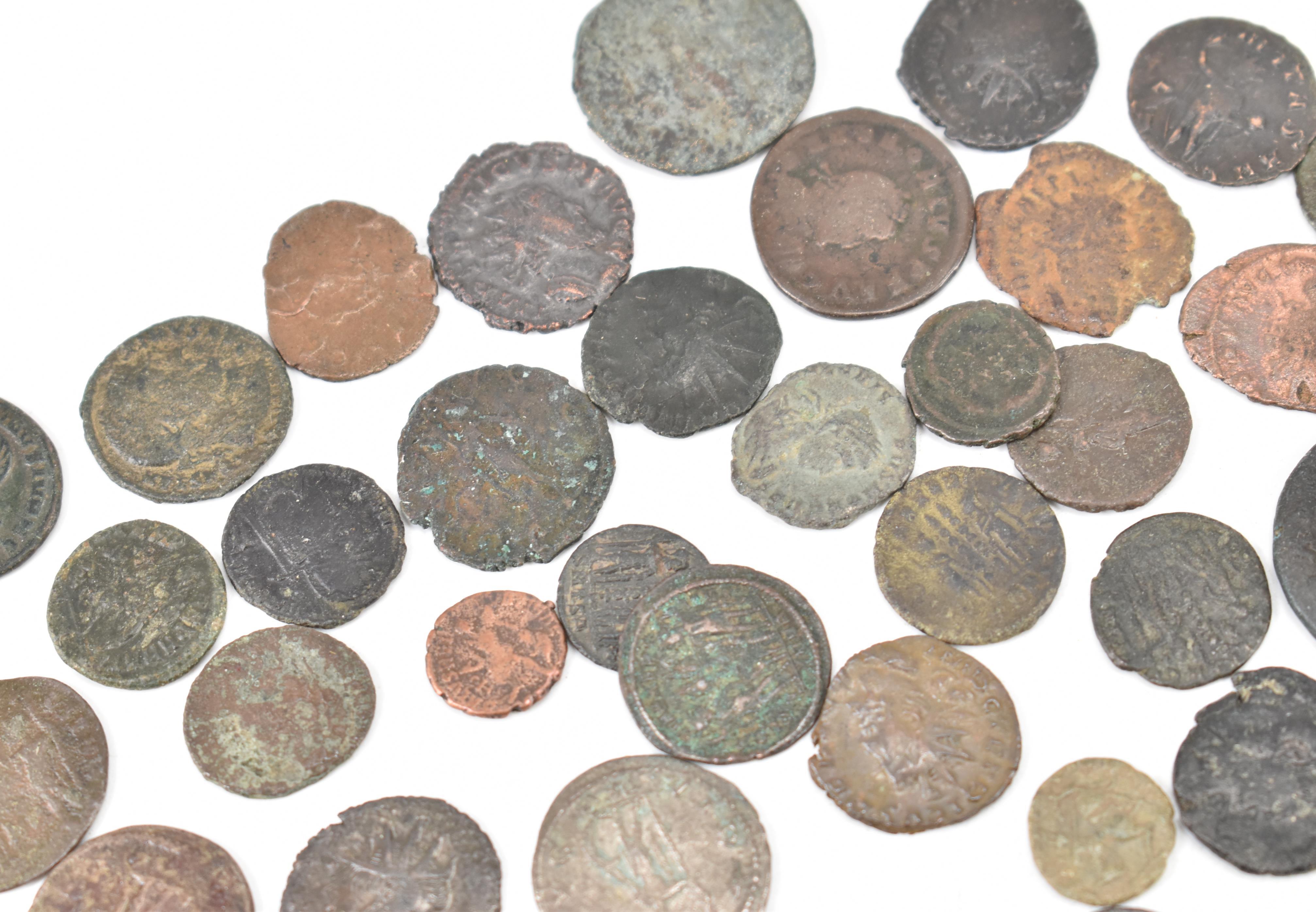 LARGE COLLECTION OF ROMAN INPERIAL AND OTHER COINS - Image 2 of 6