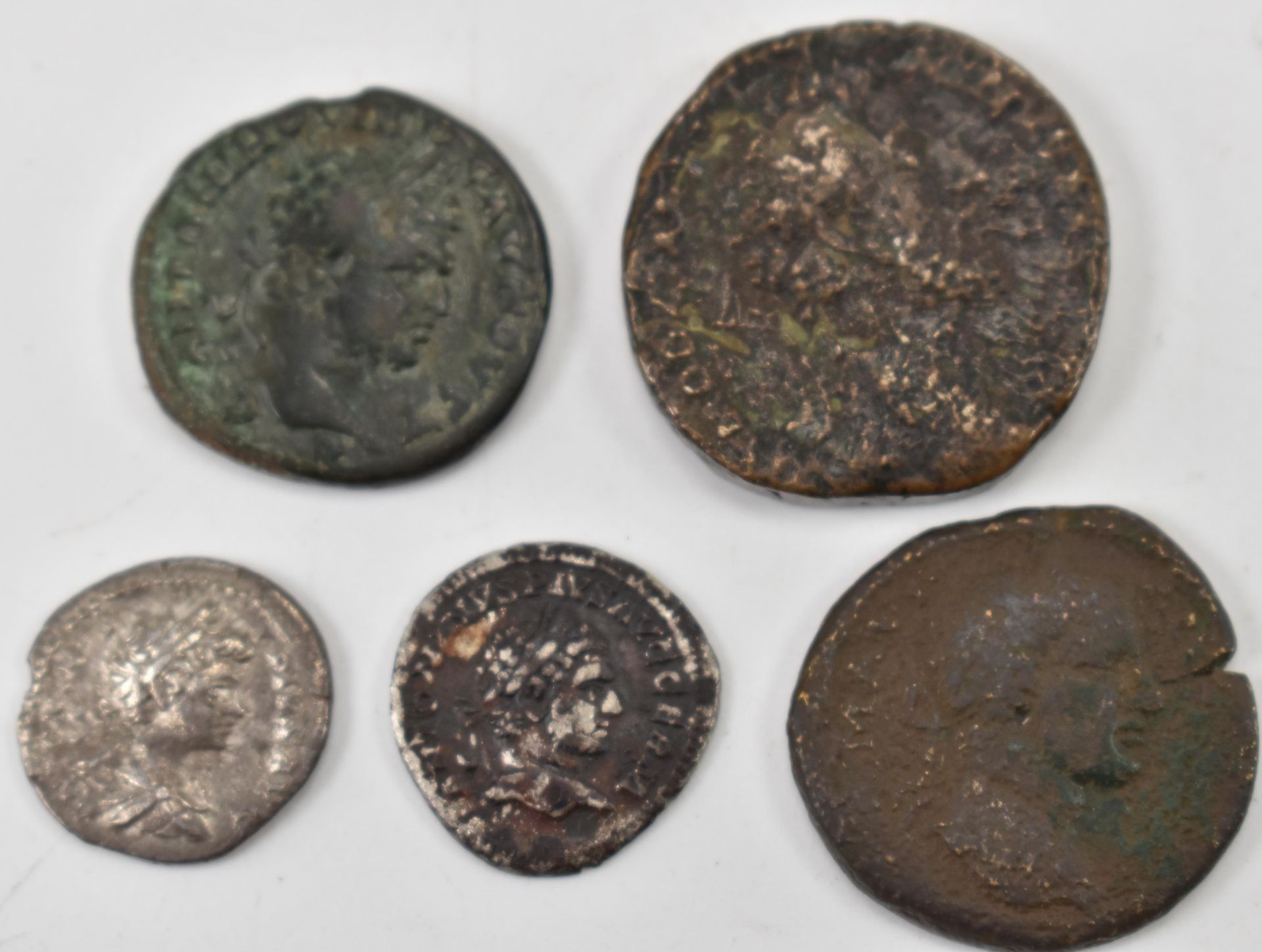 ROMAN IMPERIAL COINAGE FROM THE RIEGN OF CARACALLA