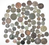 LARGE COLLECTION OF 75 ROMAN IMPERIAL COINS