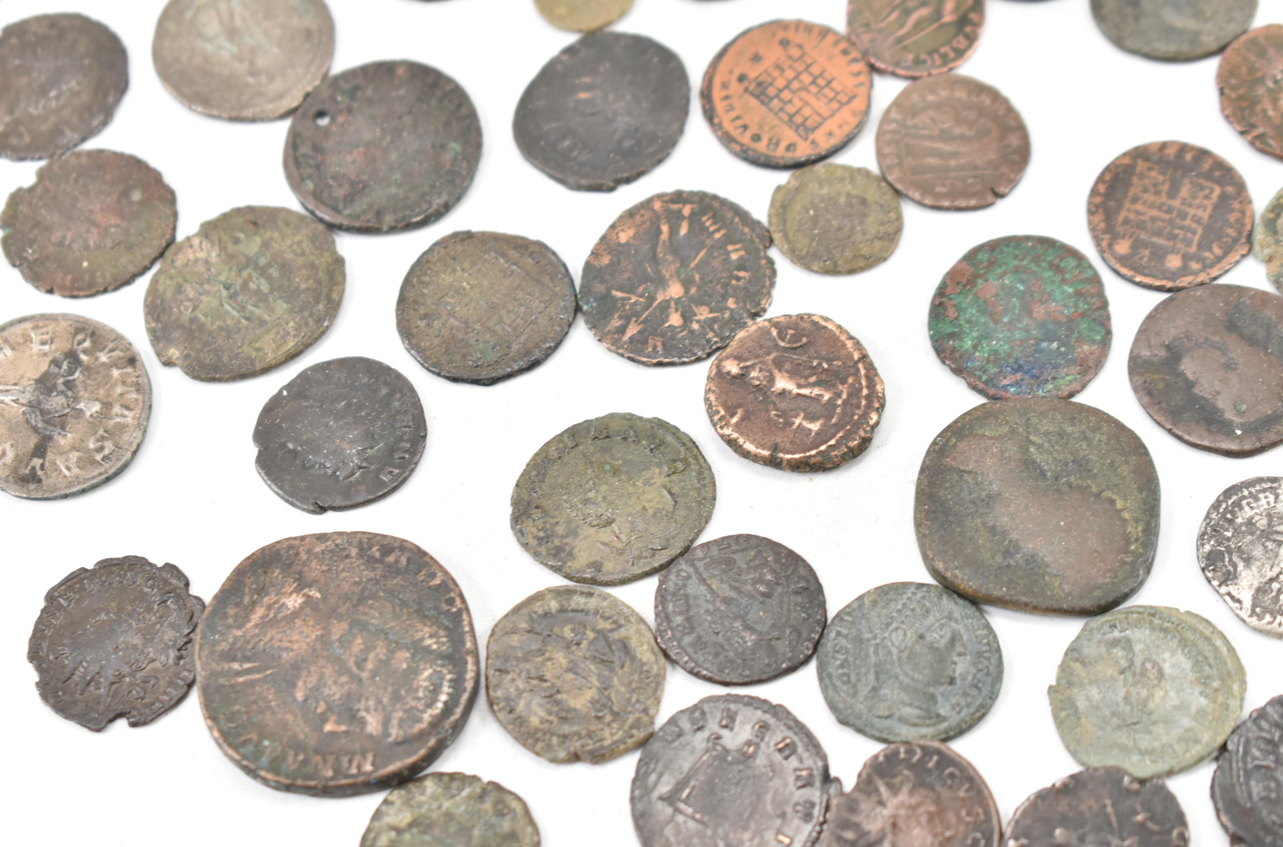 LARGE COLLECTION OF ROMAN INPERIAL AND OTHER COINS - Image 5 of 6