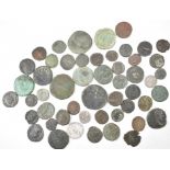 LARGE COLLECTION OF ROMAN IMPERIAL COINS