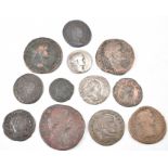 COLLECTION OF TWELVE ROMAN IMPERIAL COINS