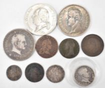 COLLECTION OF 17TH CENTURY AND LATER COINS