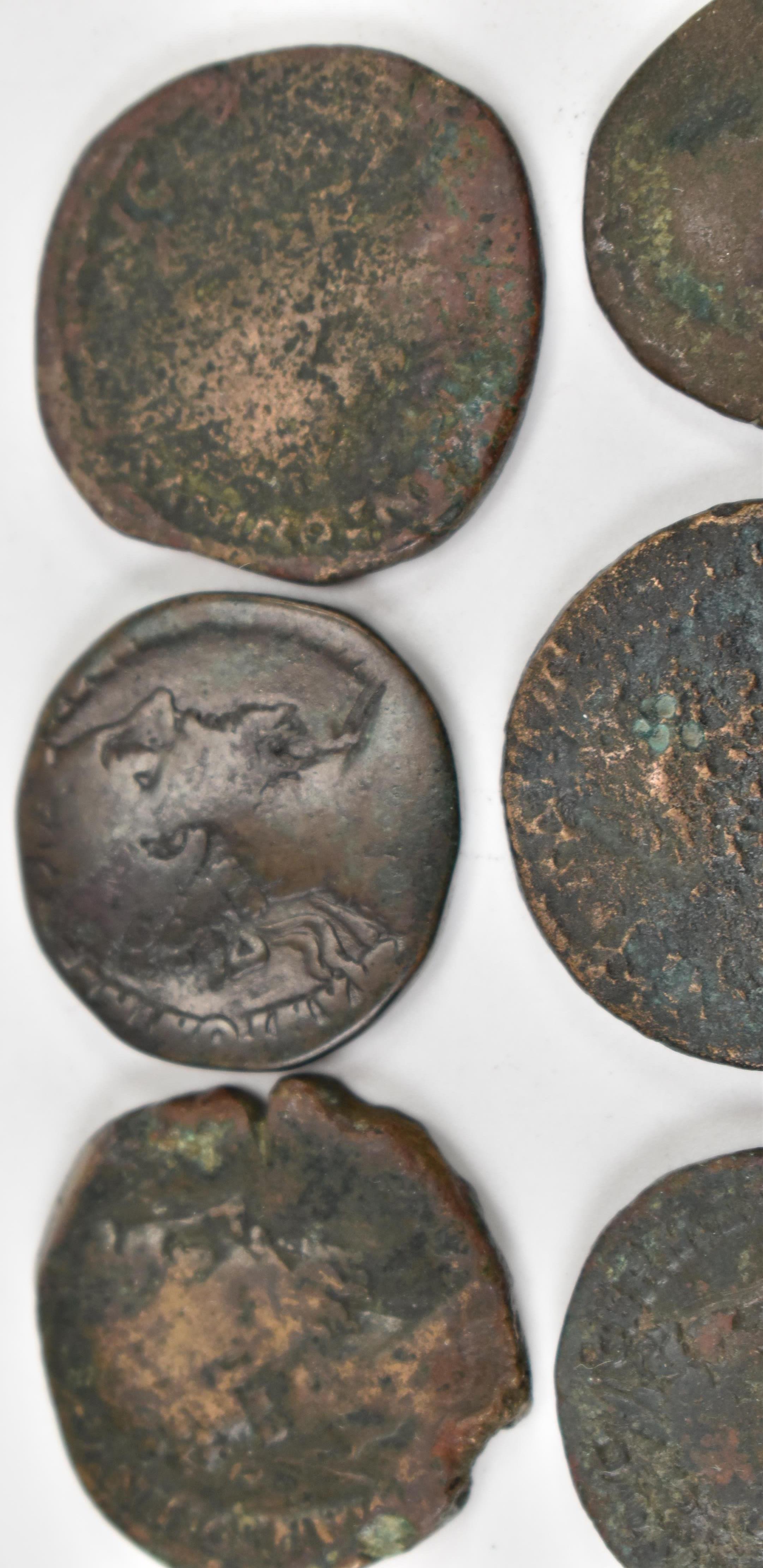 EIGHT ROMAN IMPERIAL COINS FROM MARCUS AURELIUS - Image 2 of 4