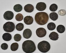 COLLECTION OF 22 ANCIENT ROMAN IMPERIAL COINS