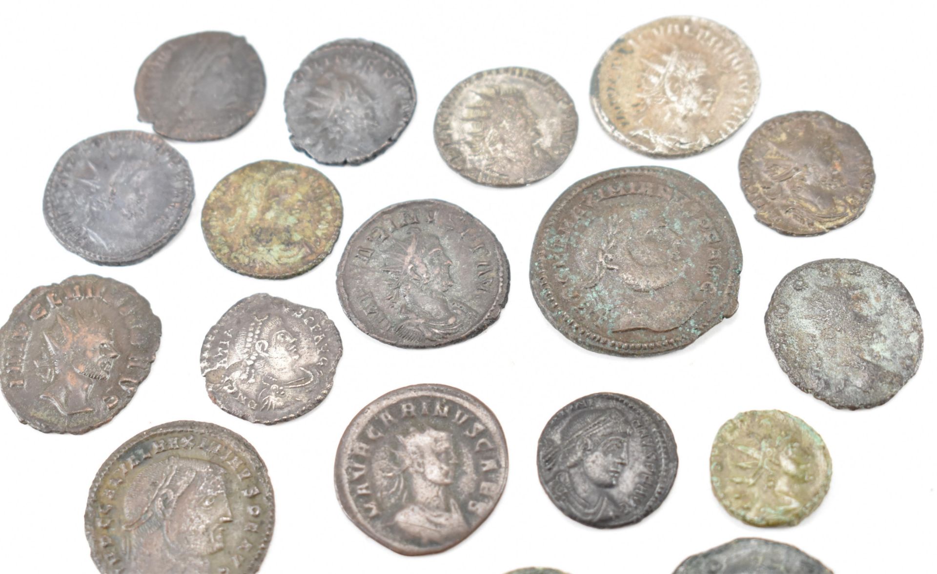 COLLECTION OF TWENTY ROMAN IMPERIAL COINS - Image 2 of 4