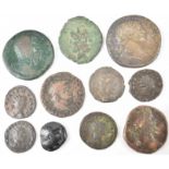 COLLECTION OF ELEVEN ROMAN IMPERIAL COINS