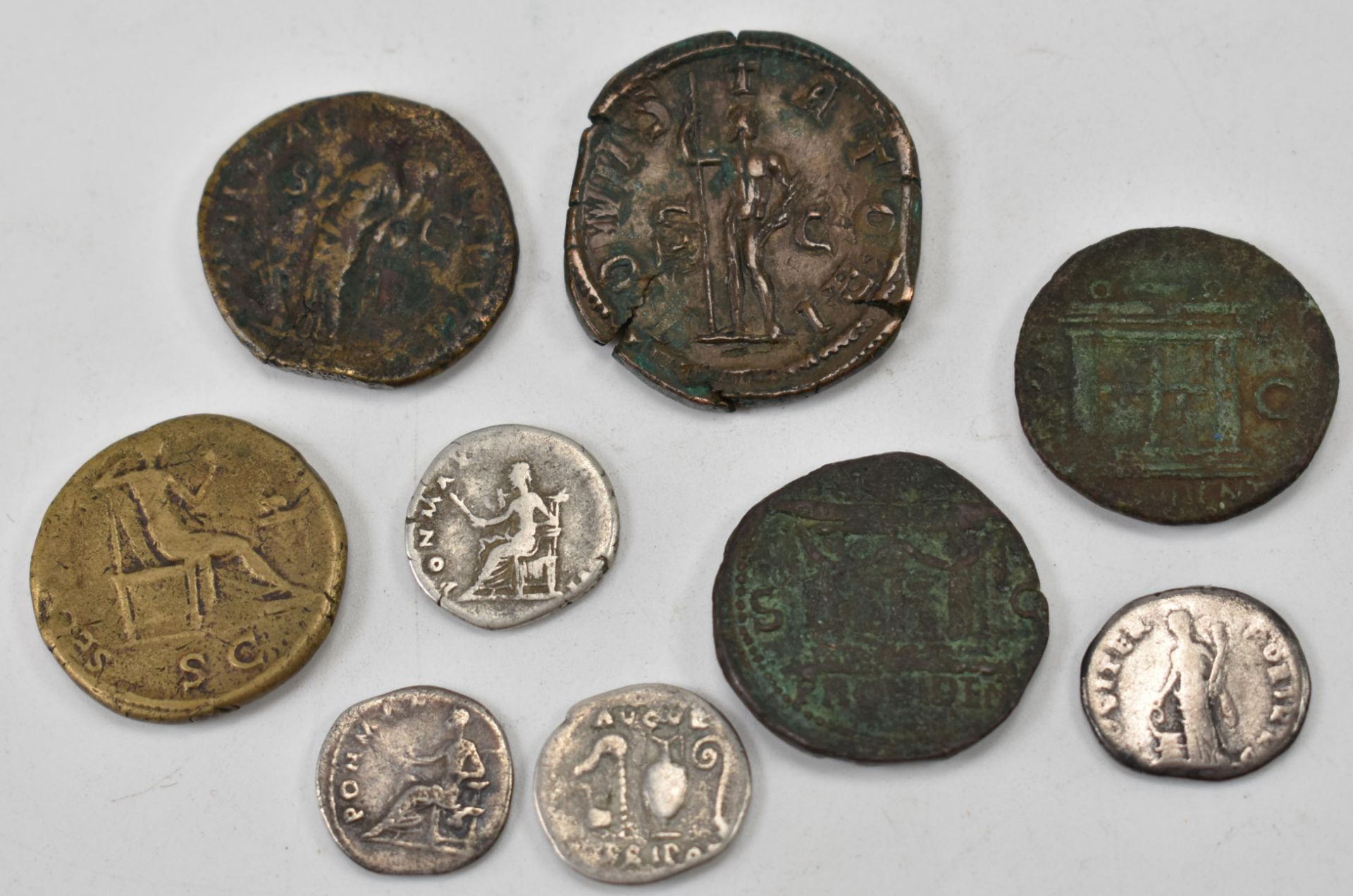 ANCIENT ROMAN IMPERIAL COINS FROM THE REIGN OF VESPASIAN - Image 2 of 2