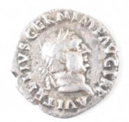 1ST CENTURY AD ROMAN COIN VITELLIUS SILVER DENARIUS COIN