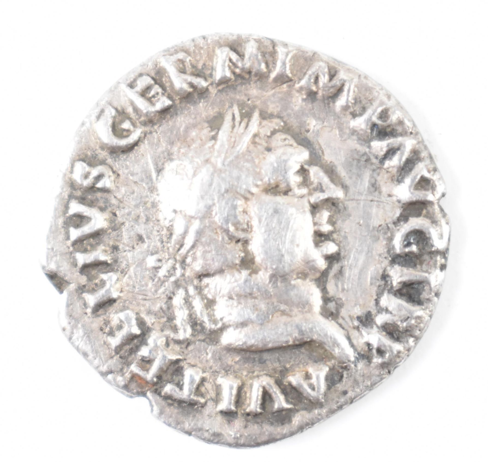 1ST CENTURY AD ROMAN COIN VITELLIUS SILVER DENARIUS COIN