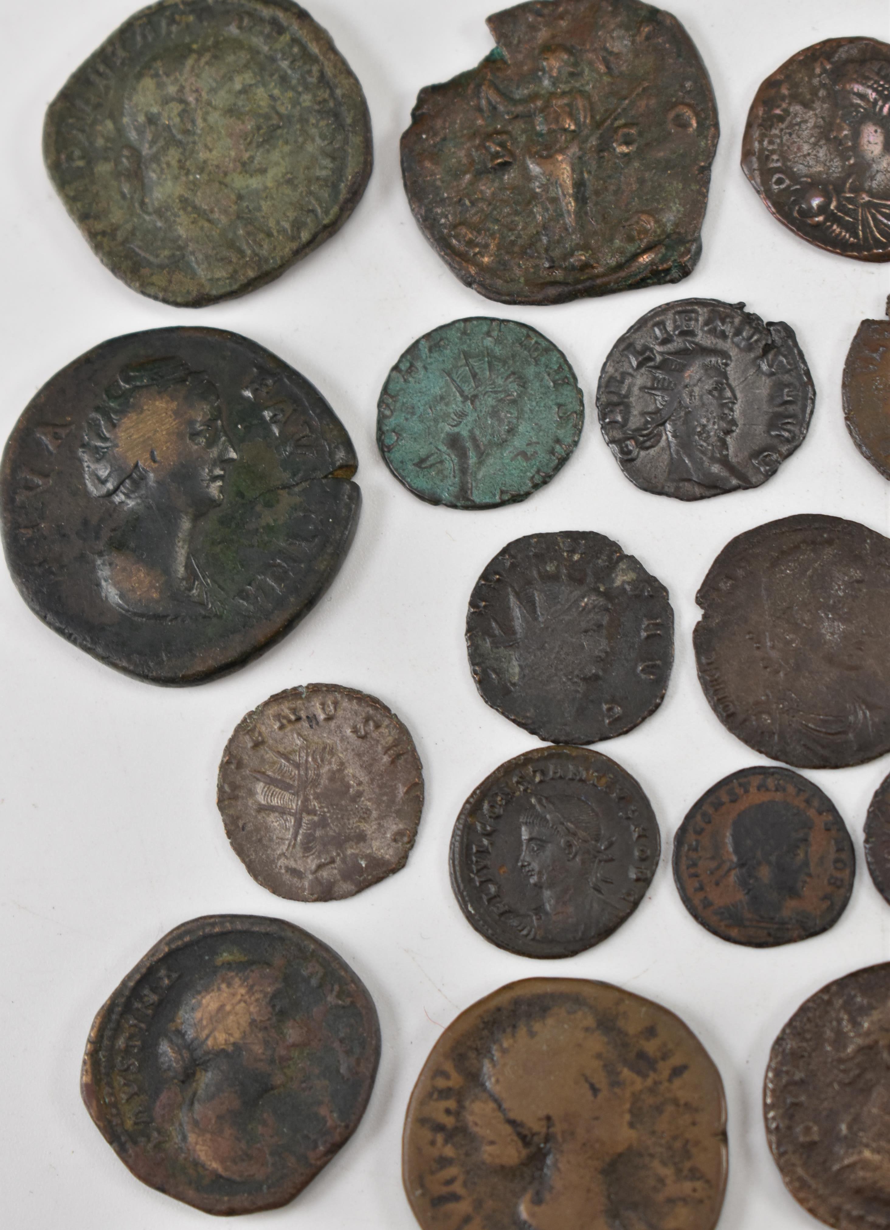 COLLECTION OF 30 ROMAN IMPERIAL COINS, - Image 2 of 5