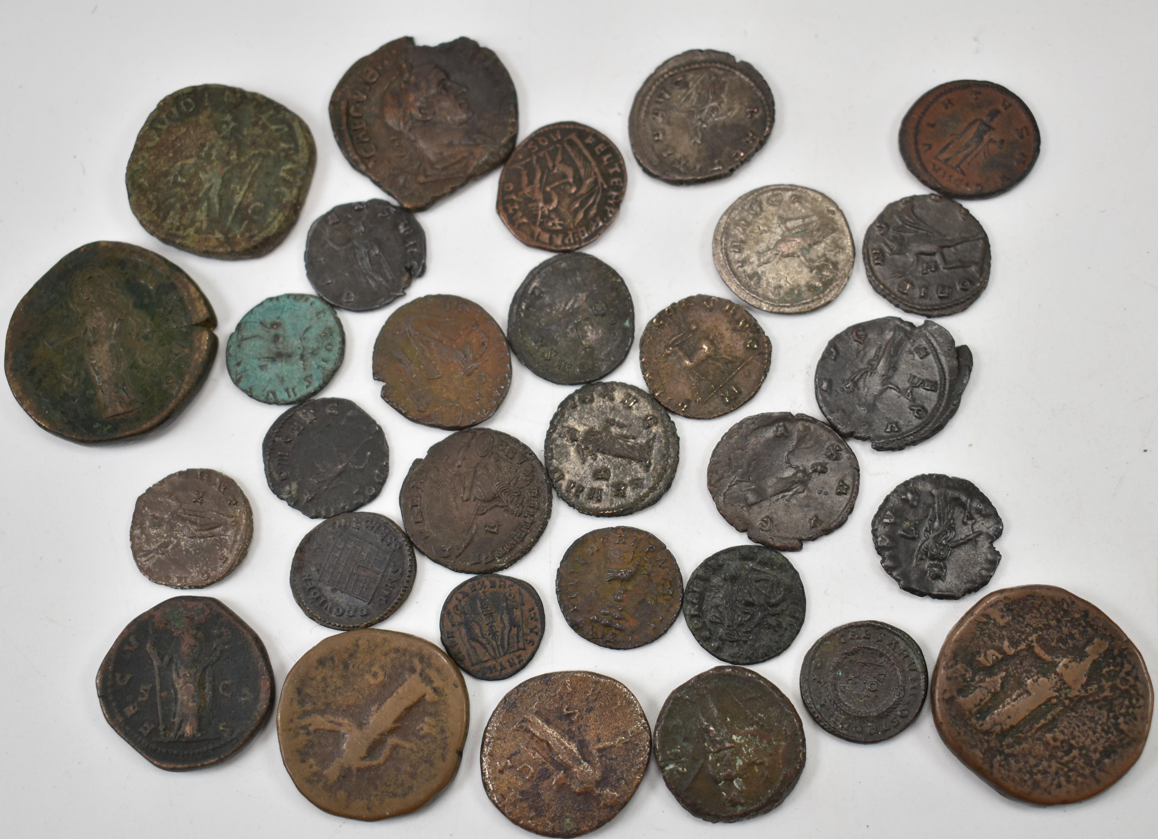 COLLECTION OF 30 ROMAN IMPERIAL COINS, - Image 5 of 5