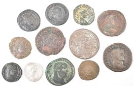 COLLECTION OF TEN ROMAN IMPERIAL COINS